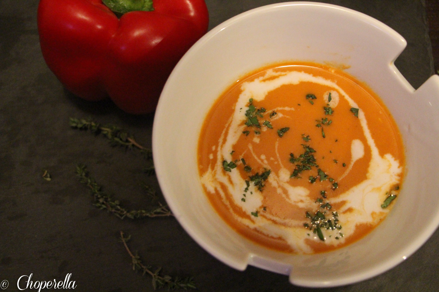Roasted Red Pepper Soup (1 of 1)